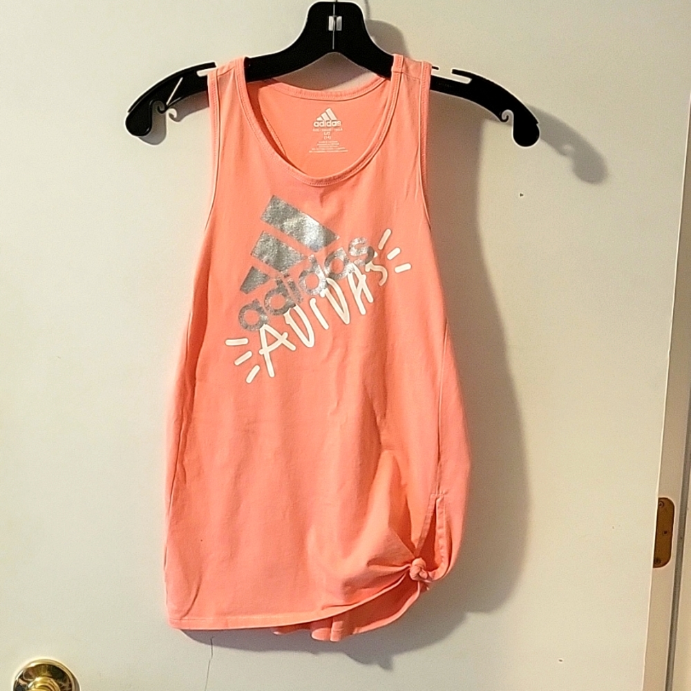 Adidas razorback tank top, size L/14